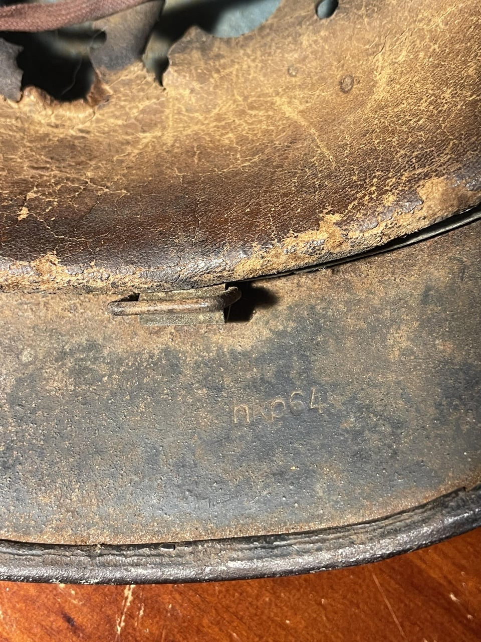 WW2 Luftwaffe M40 Helmet – HKP Maker, Rough Condition