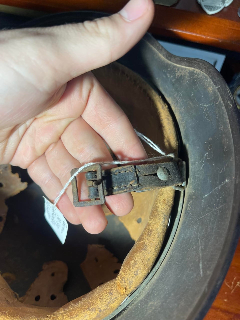 WW2 Luftwaffe M40 Helmet – Salty Example