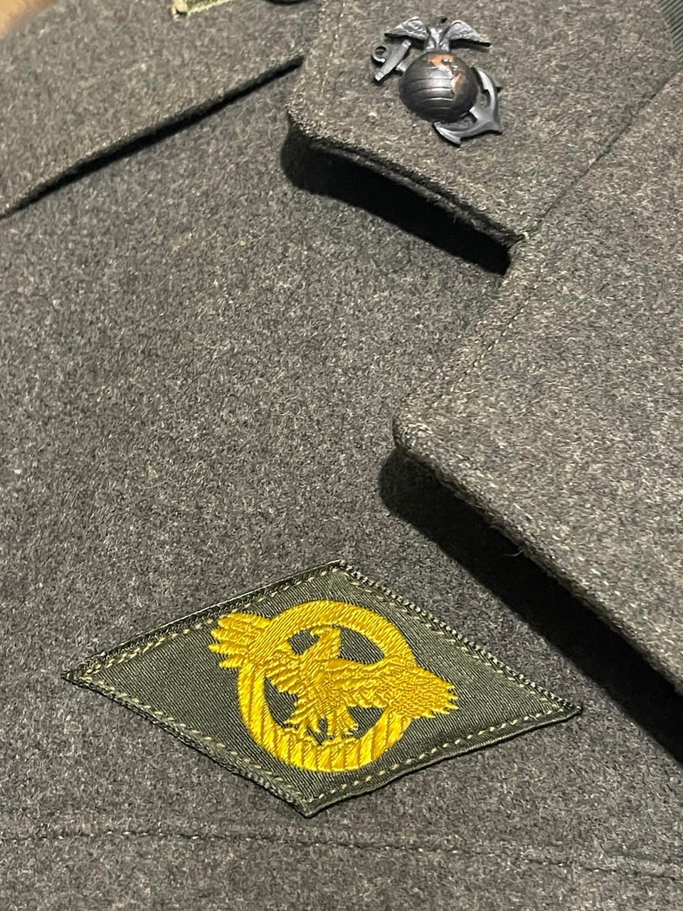 WW2 USMC 1st Division Uniform – Identified Veteran Grouping