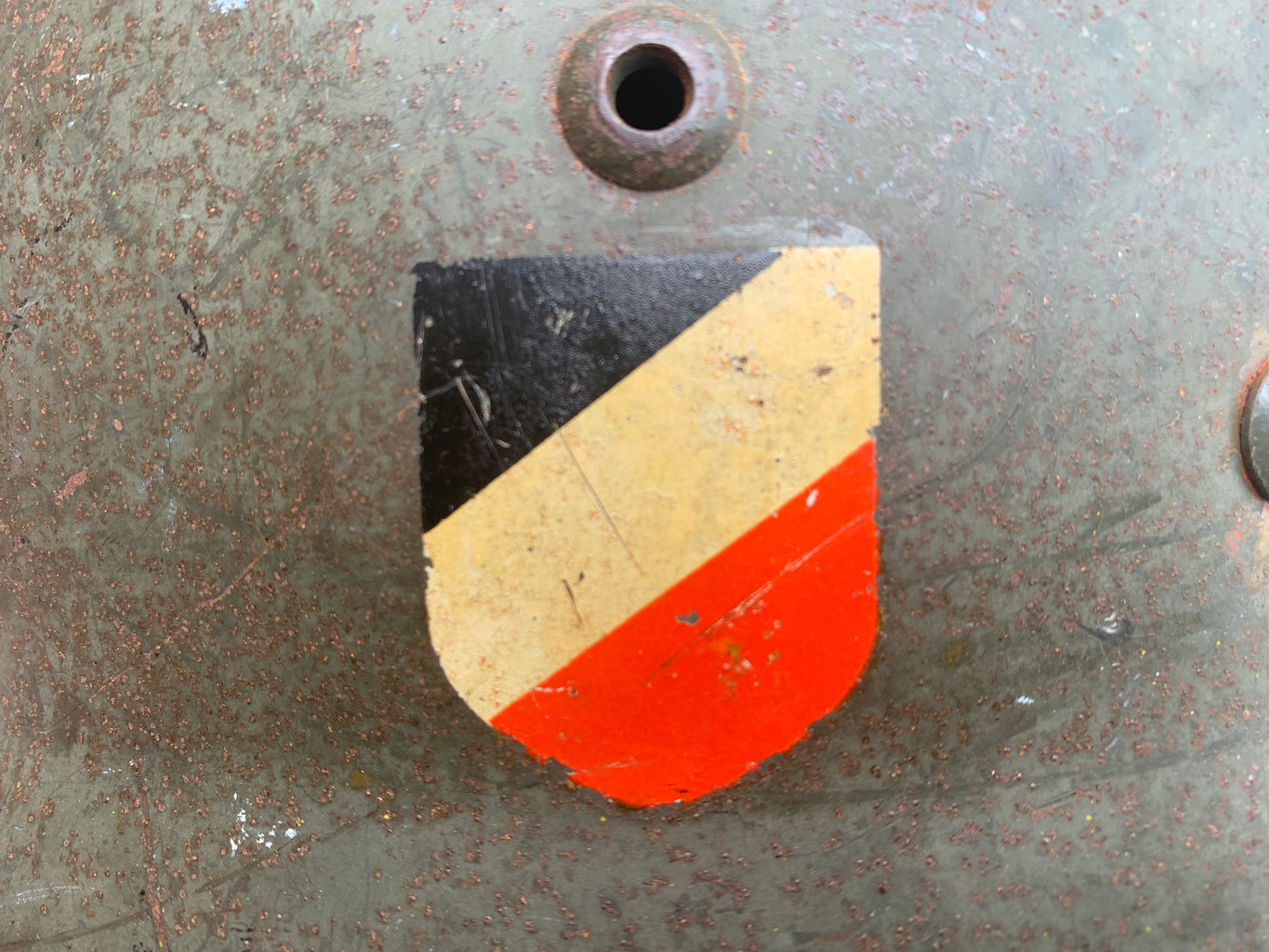 WW2 German M35 Heer Helmet – Early Pre-War Double Decal (1935)