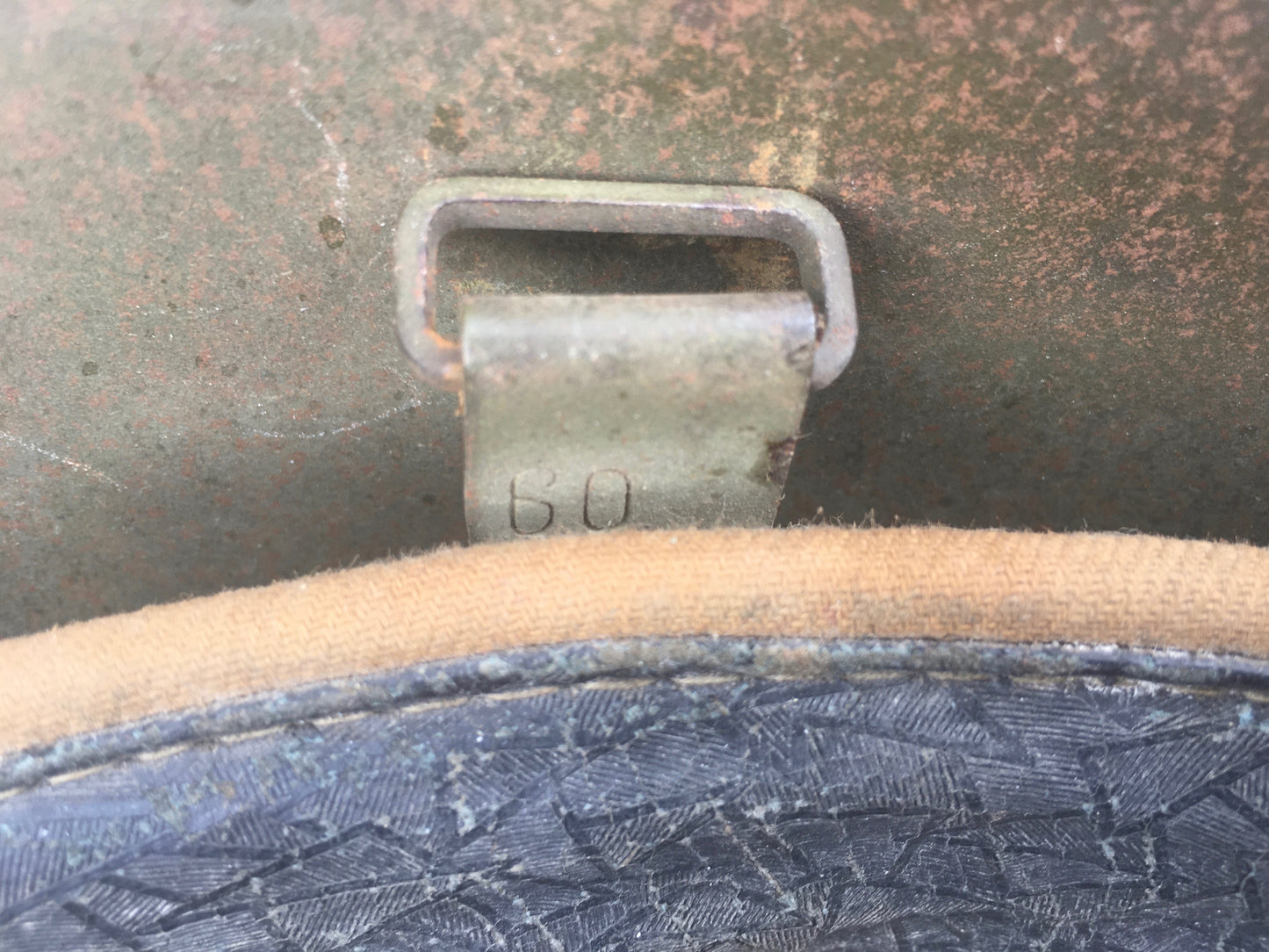 WW2 Soviet SSCH-39 Helmet – Early War, Canvas Bowl Liner (Pre-1940)