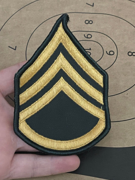 200 US army staff Sargent patches.