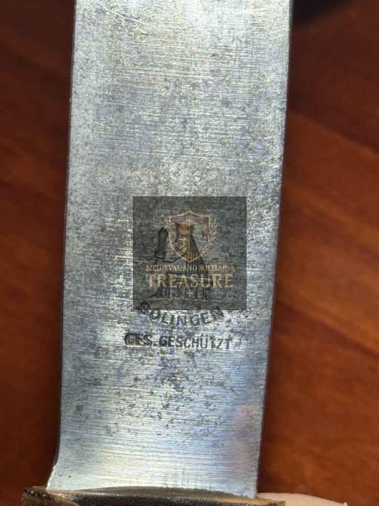 Hitlerjugend (HJ) Knife – Early SMF with Personalized Scabbard