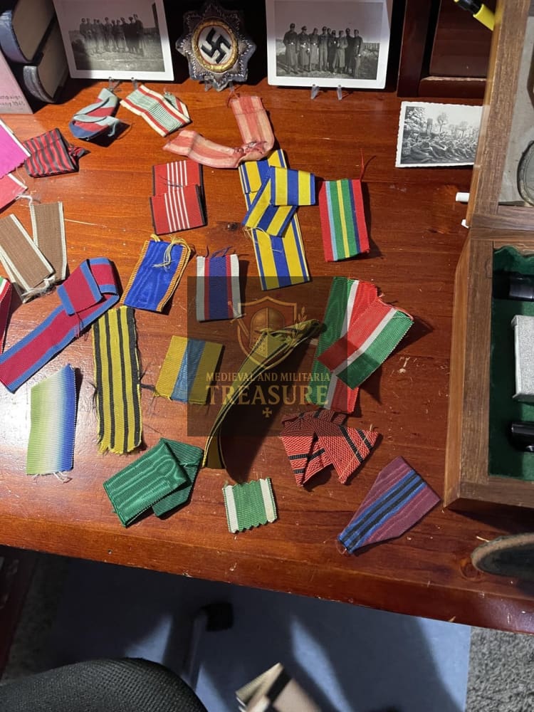 Lot of Mixed Medal Ribbons – German & International Examples