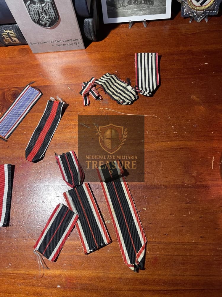 Lot of Mixed Medal Ribbons – German & International Examples