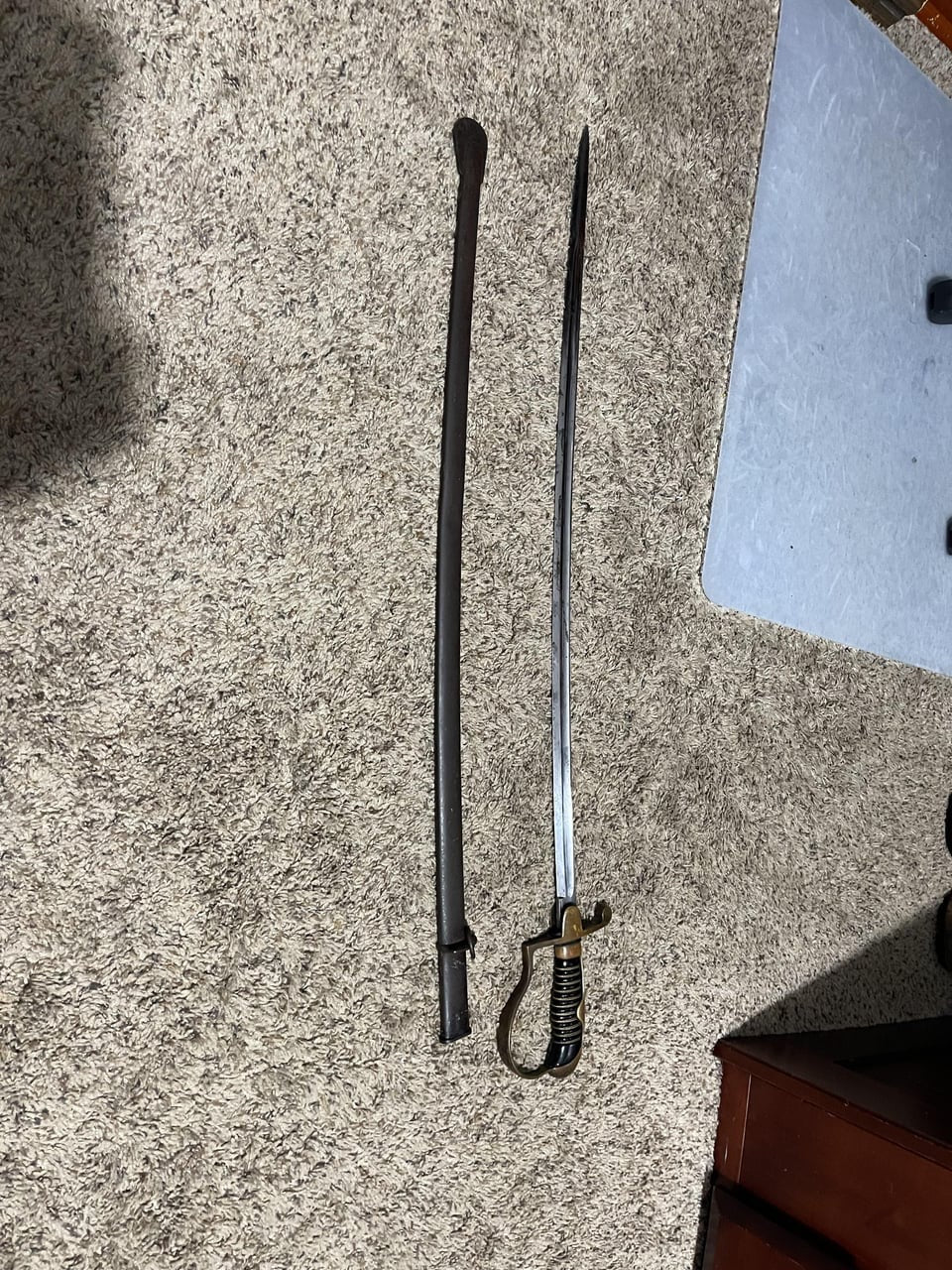 WW2 German Officer’s Sword – Named to Colonel Baumgart