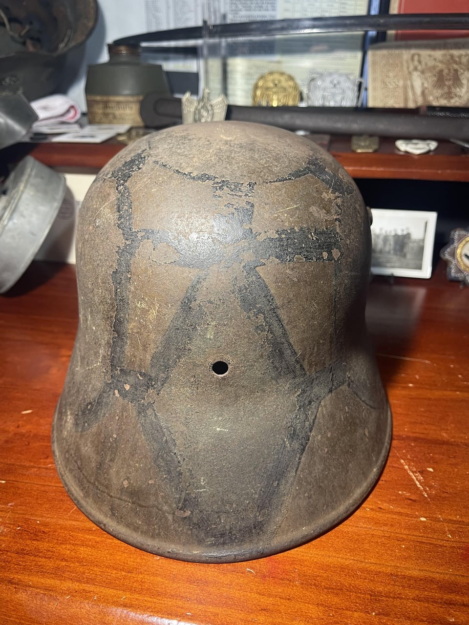 WW1 German Camo Stahlhelm Shell – Honest Battlefield Veteran