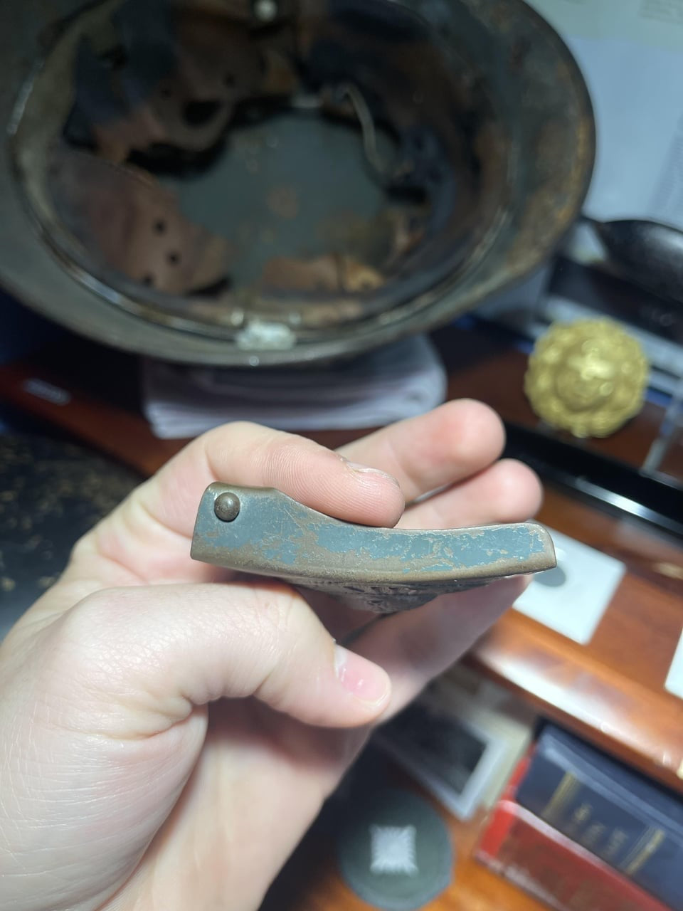 WW1 German Belt Buckle – Dual Paint Example