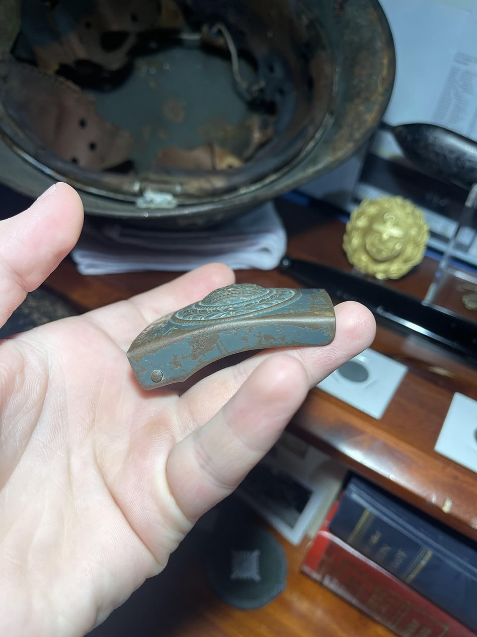 WW1 German Belt Buckle – Dual Paint Example