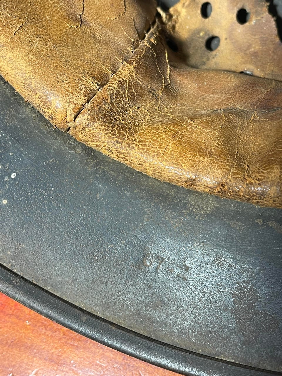 WW2 Luftwaffe M40 Helmet – Salty Example