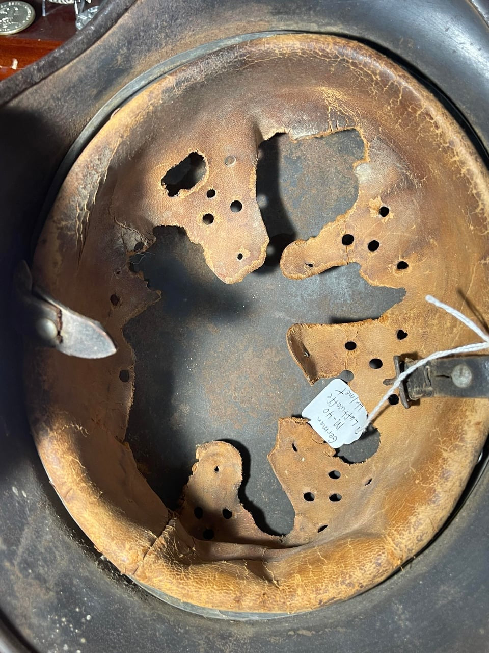 WW2 Luftwaffe M40 Helmet – Salty Example