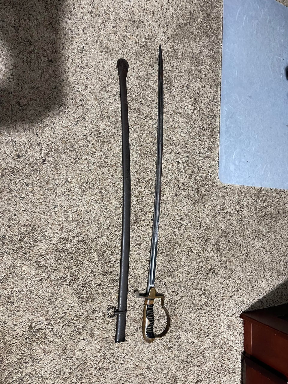 WW2 German Officer’s Sword – Named to Colonel Baumgart