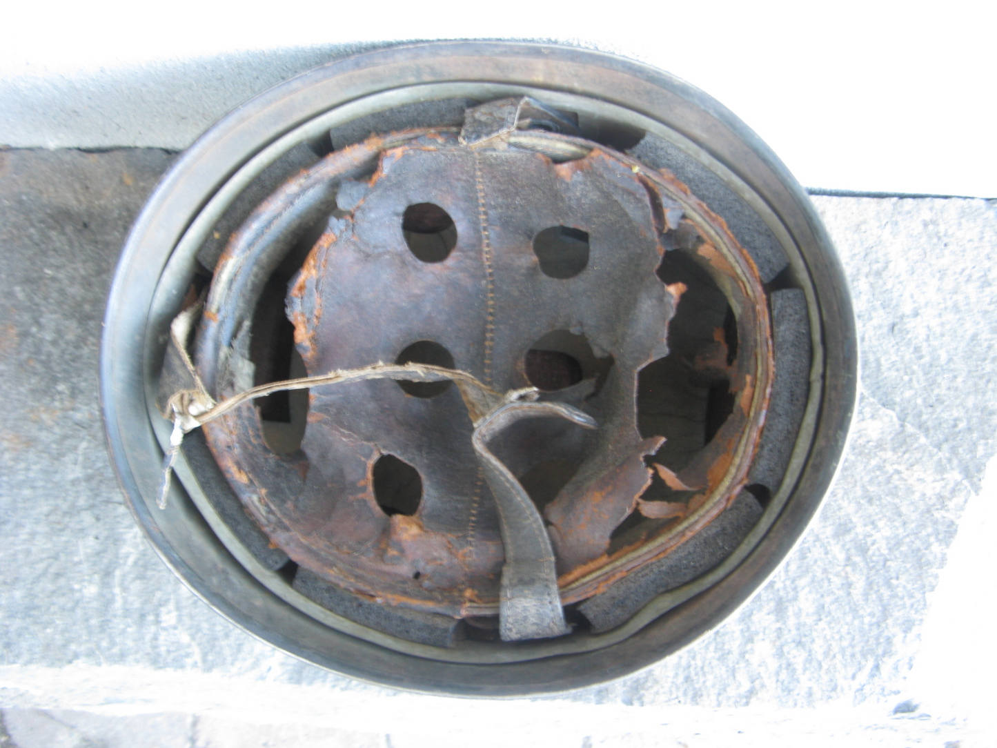 WW2 Fallschirmjäger M38 Paratrooper Helmet – Rare CKL71 Lot 4054