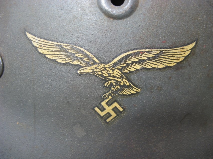 Luftwaffe M40 Quist Helmet – Nearly Mint Example with Provenance