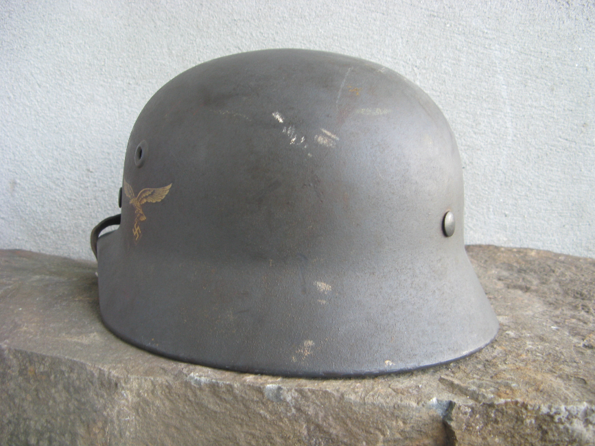 Luftwaffe M40 Quist Helmet – Nearly Mint Example with Provenance