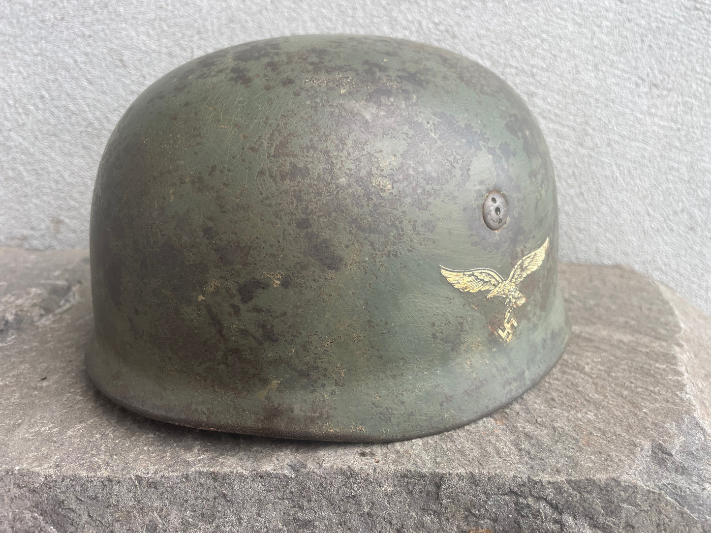 WW2 German Fallschirmjäger Helmet – ET66, Lot 5069