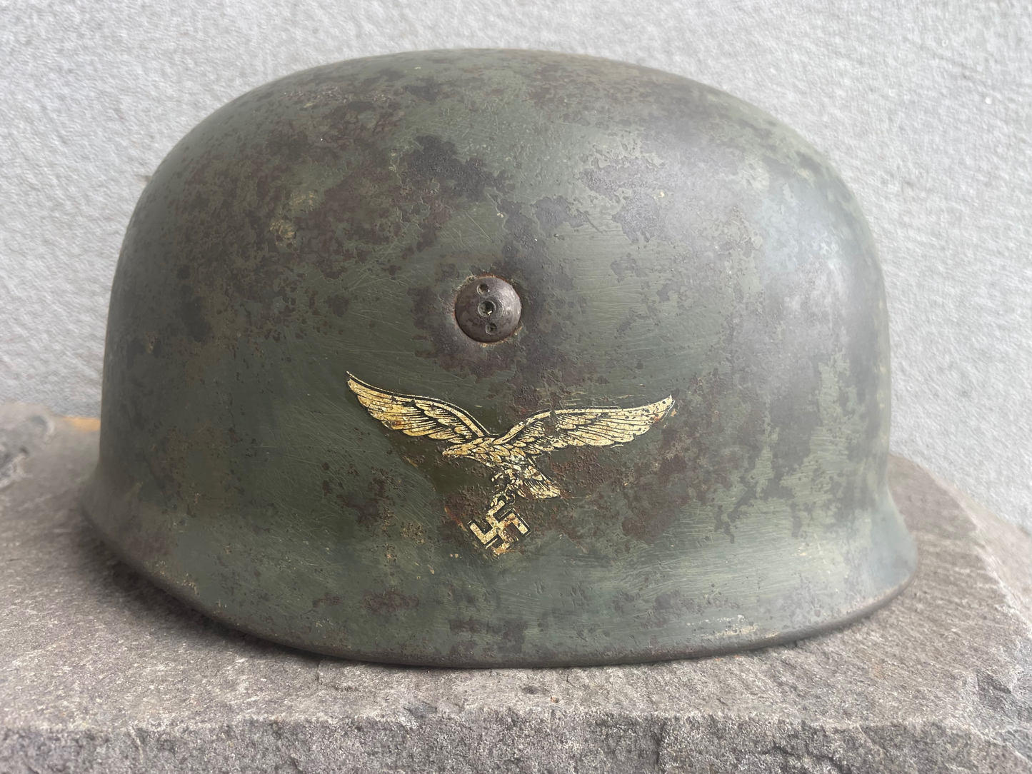 WW2 German Fallschirmjäger Helmet – ET66, Lot 5069