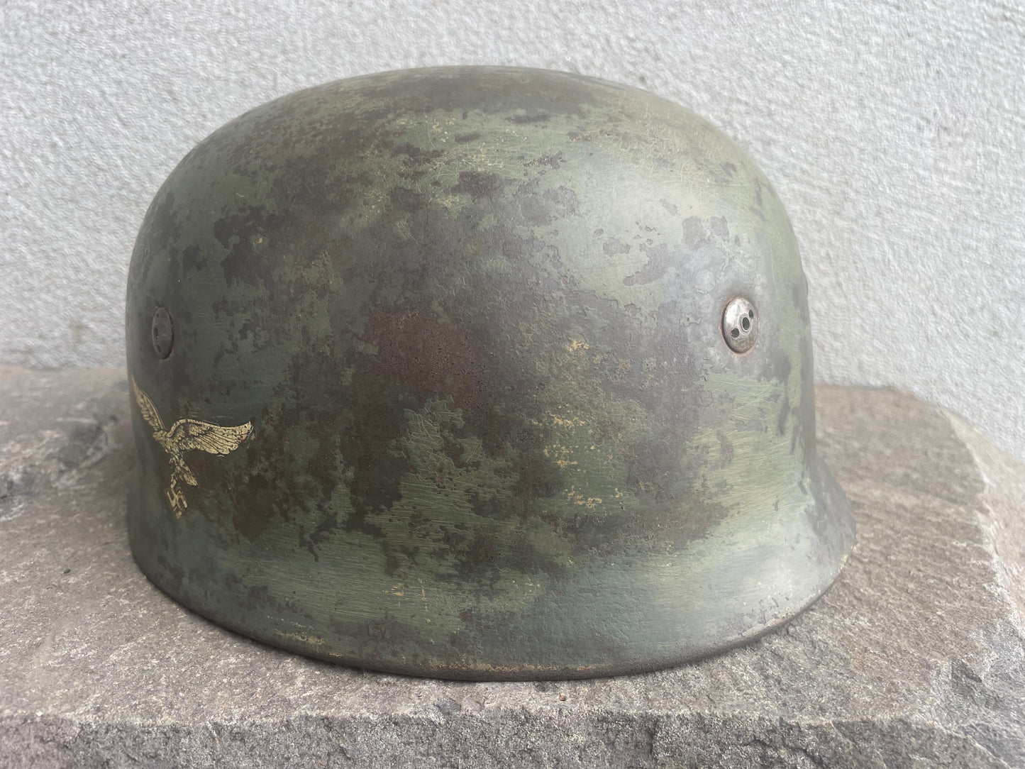 WW2 German Fallschirmjäger Helmet – ET66, Lot 5069
