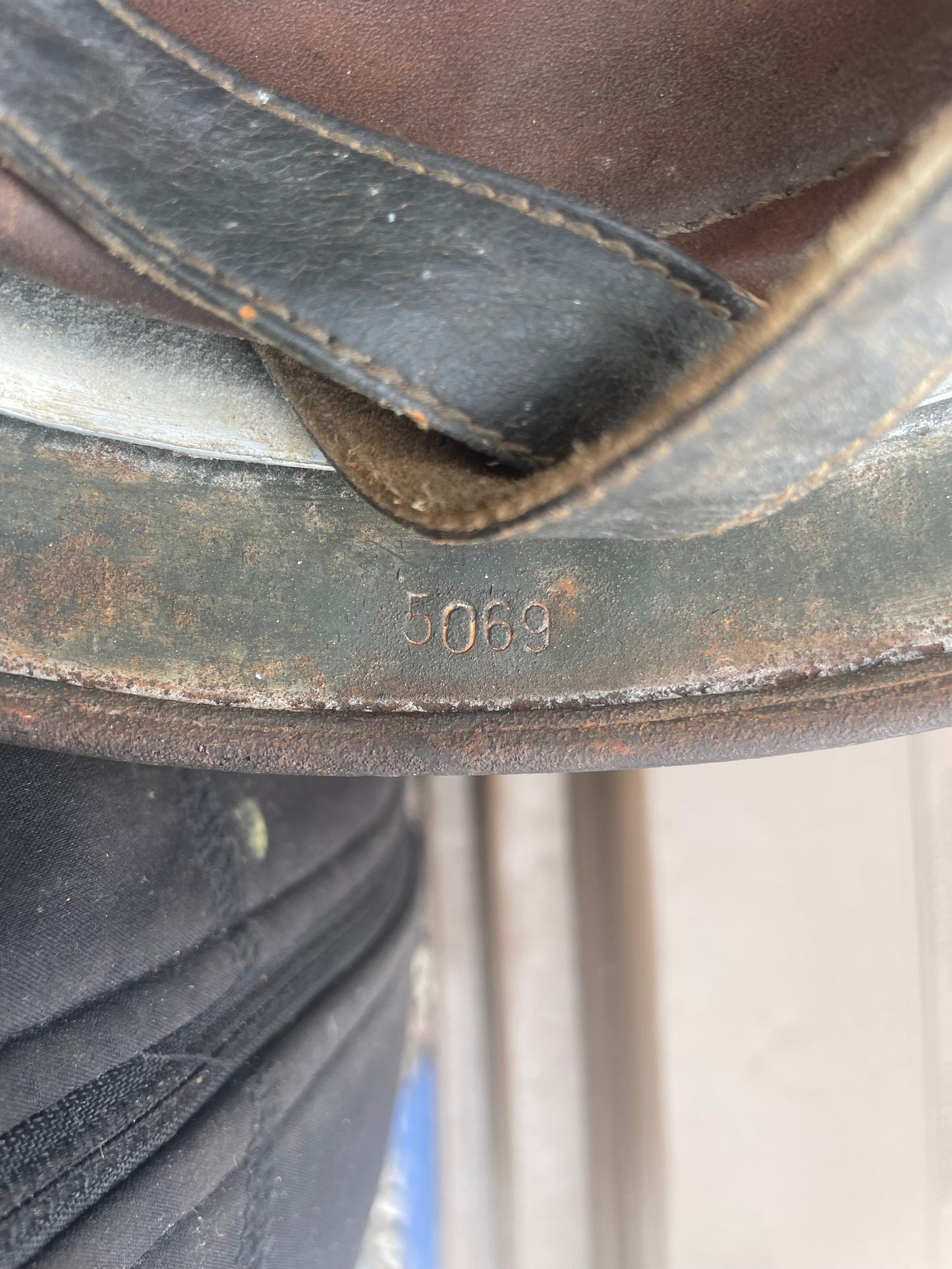 WW2 German Fallschirmjäger Helmet – ET66, Lot 5069