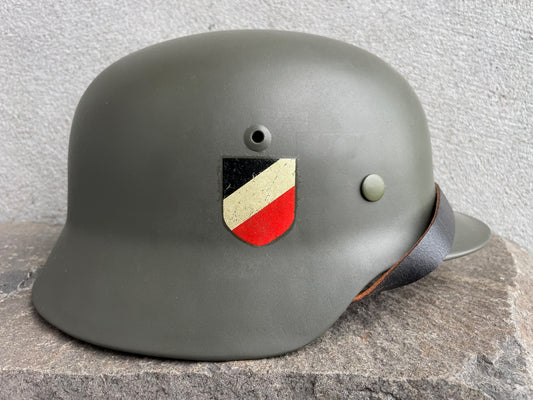 WW2 German Helmet – House Clean-Out Find, Western Kentucky