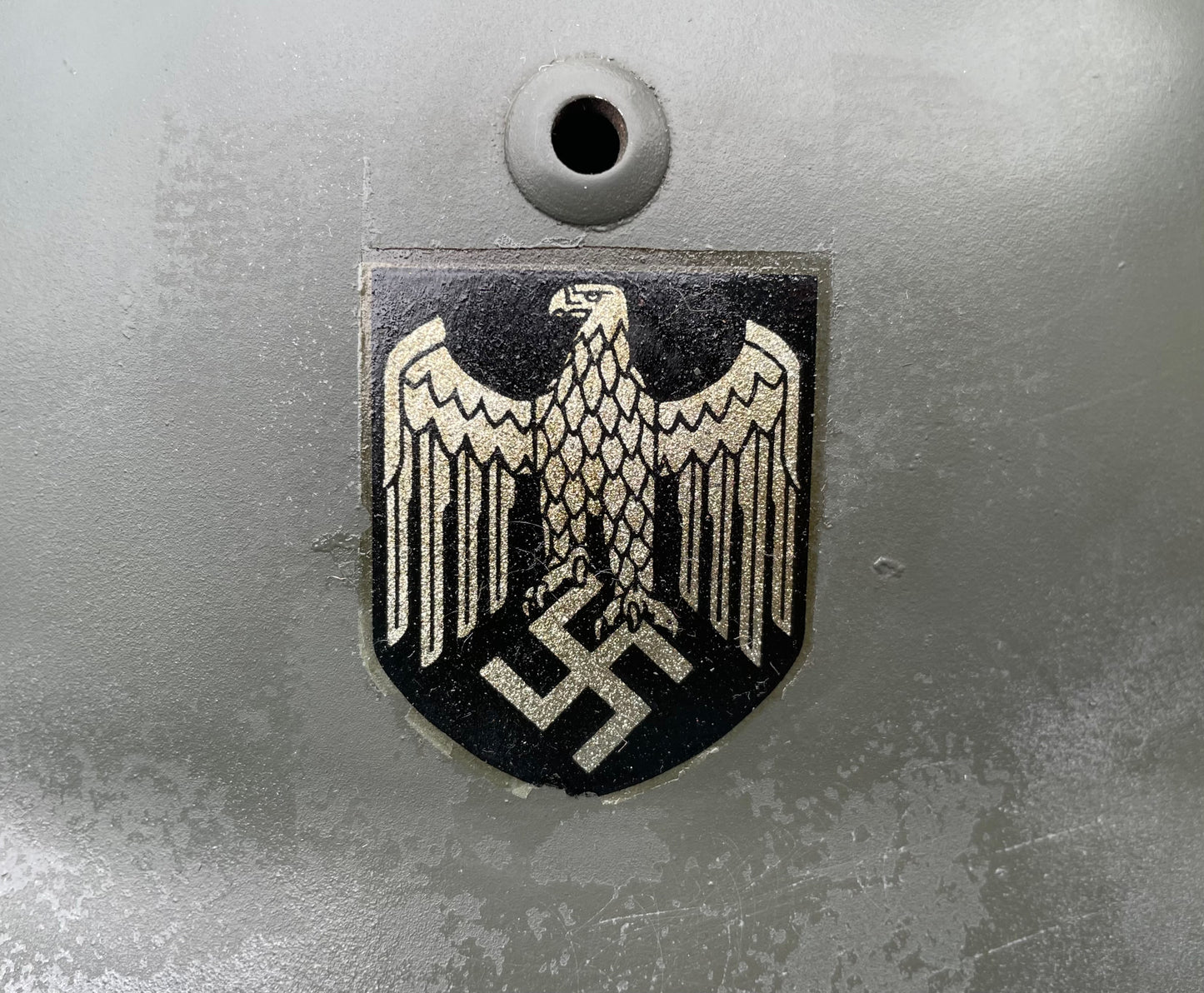 WW2 German Helmet – House Clean-Out Find, Western Kentucky