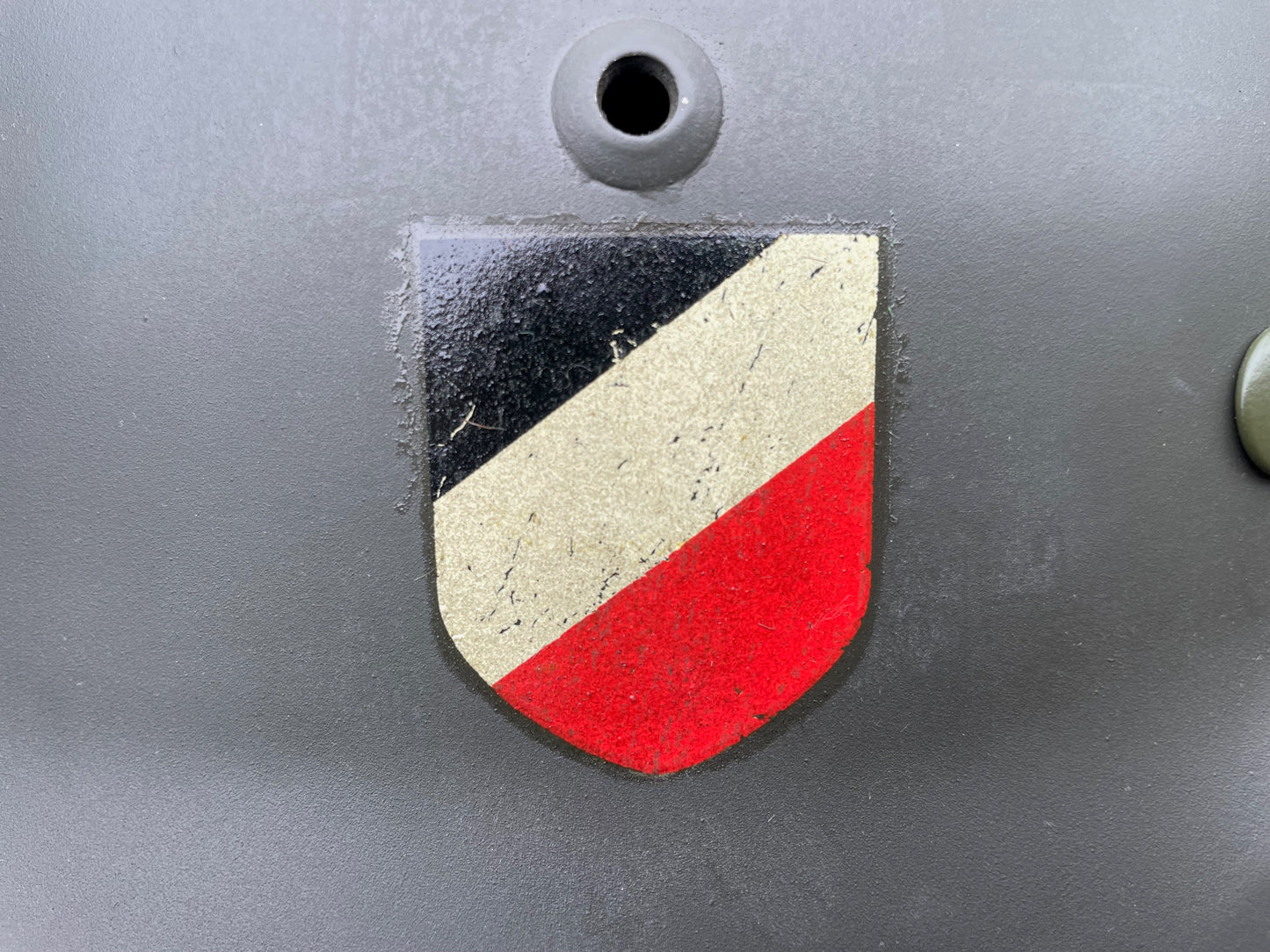 WW2 German Helmet – House Clean-Out Find, Western Kentucky