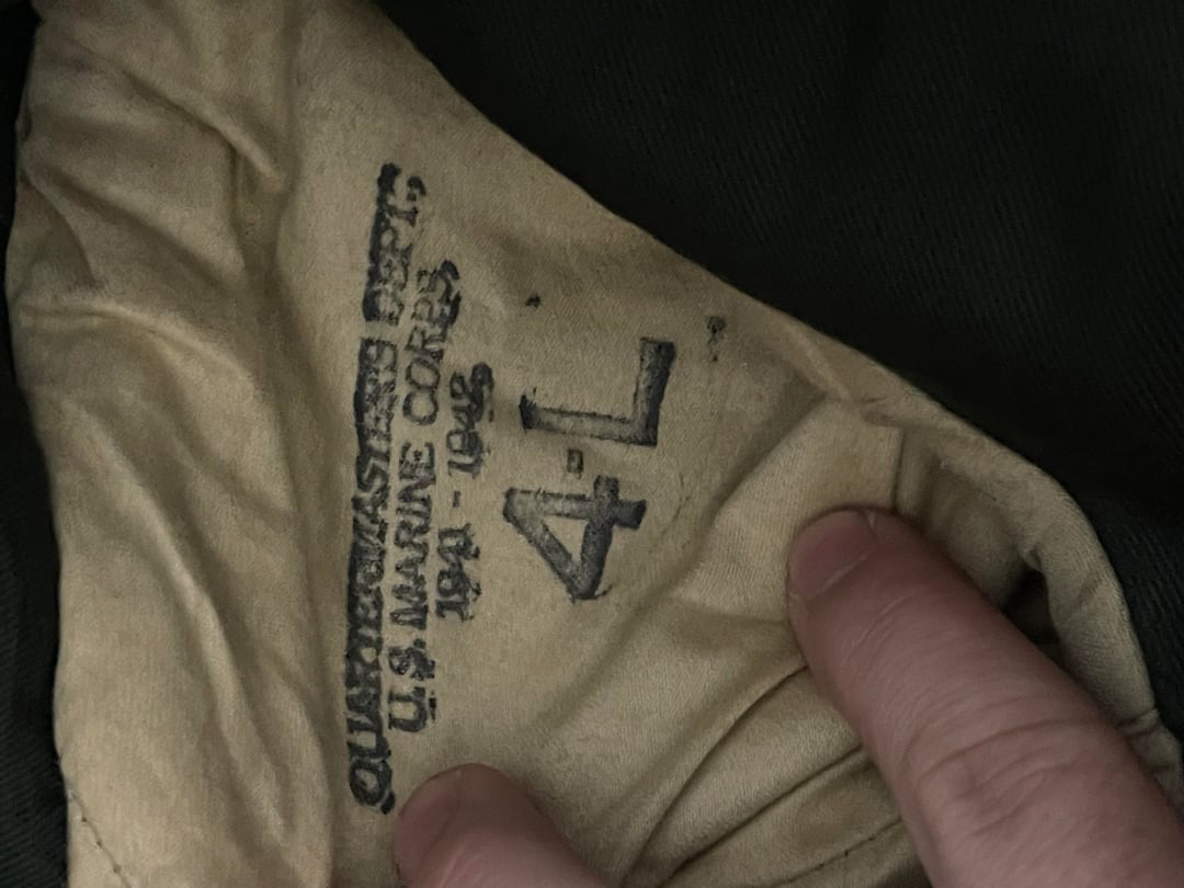WW2 USMC 1st Division Uniform – Identified Veteran Grouping