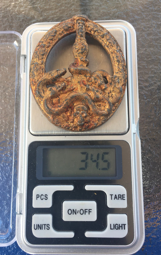 WW2 German Bandenkampfabzeichen in Bronze – Flea Market Sourced