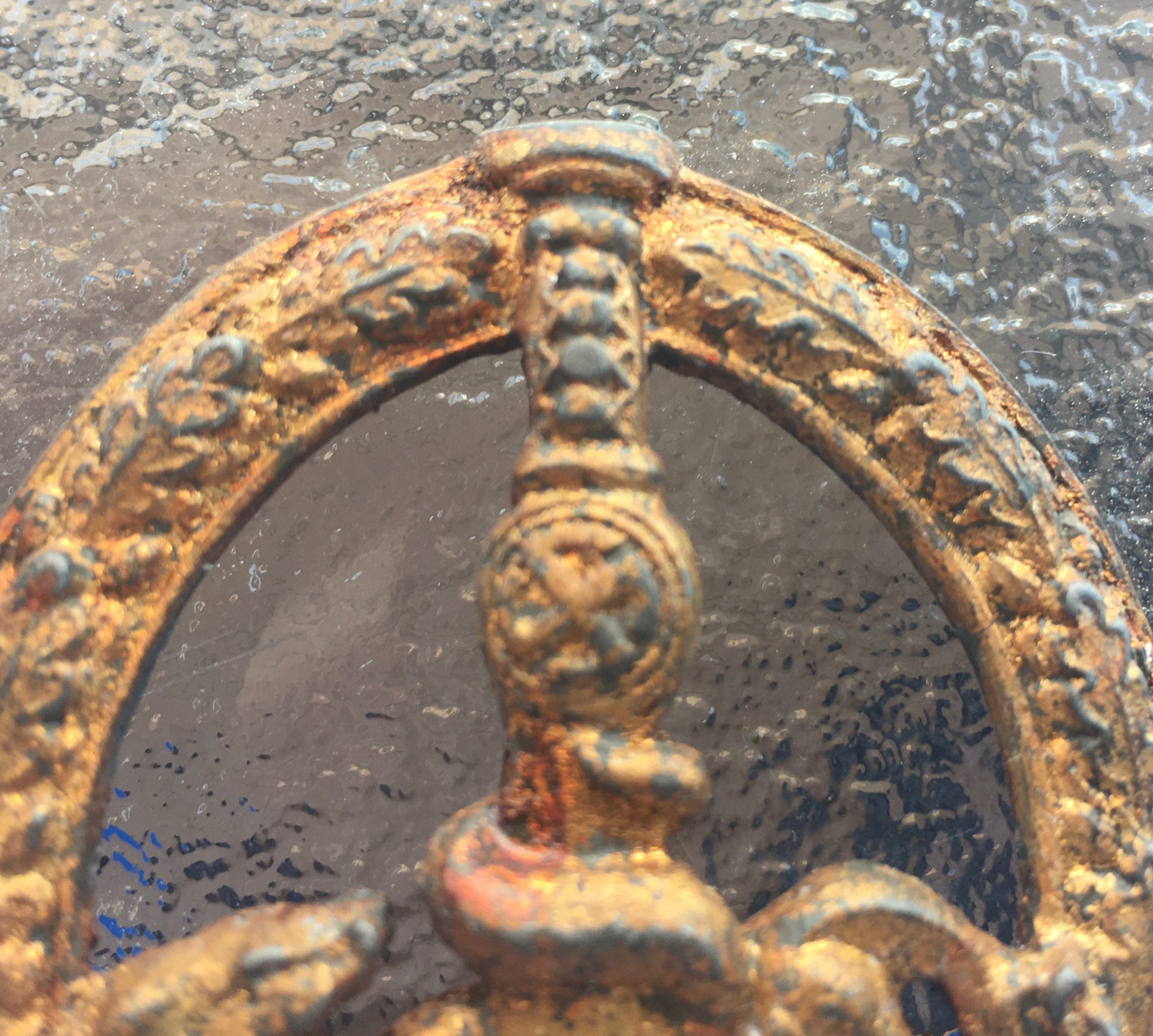 WW2 German Bandenkampfabzeichen in Bronze – Flea Market Sourced