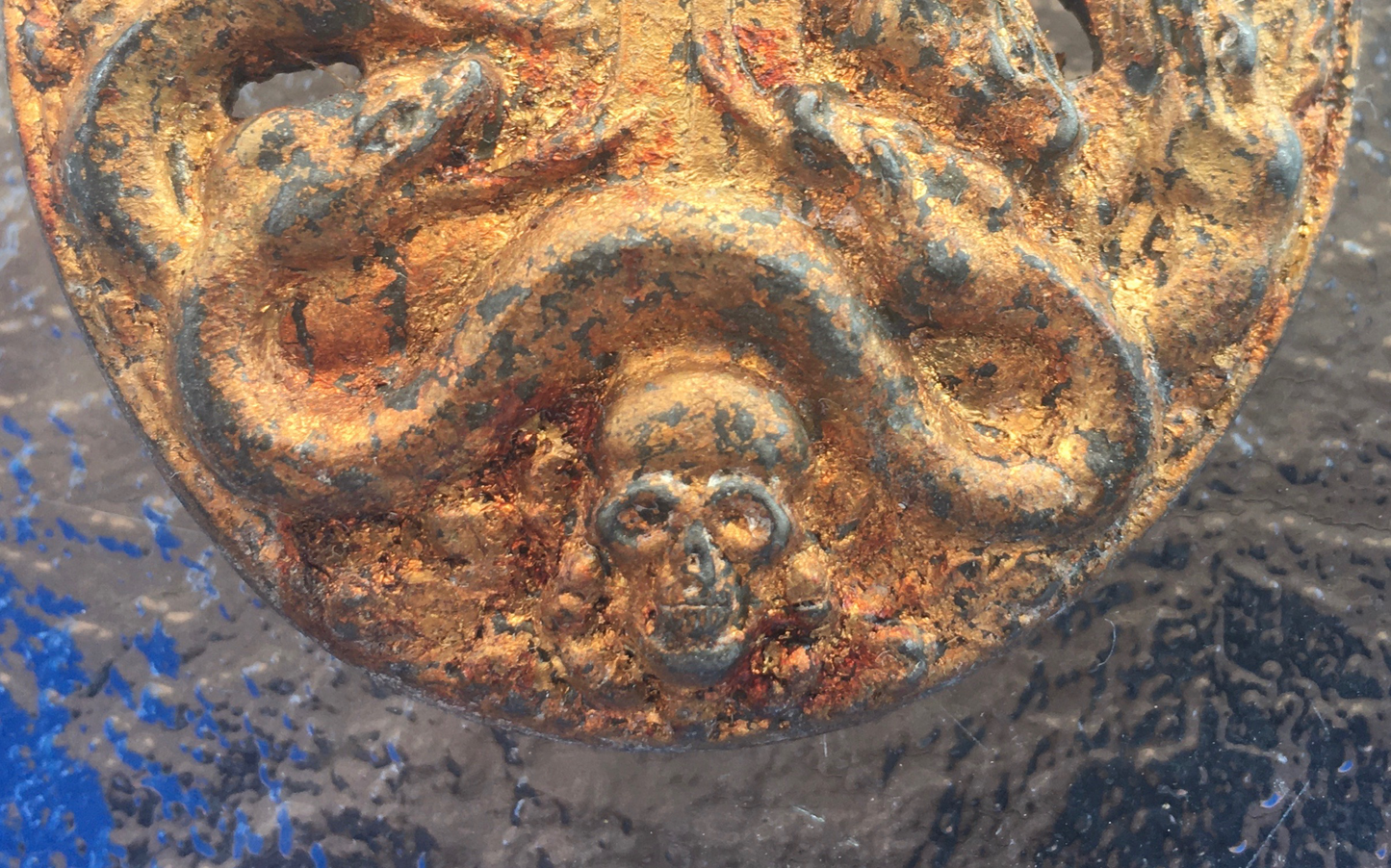 WW2 German Bandenkampfabzeichen in Bronze – Flea Market Sourced