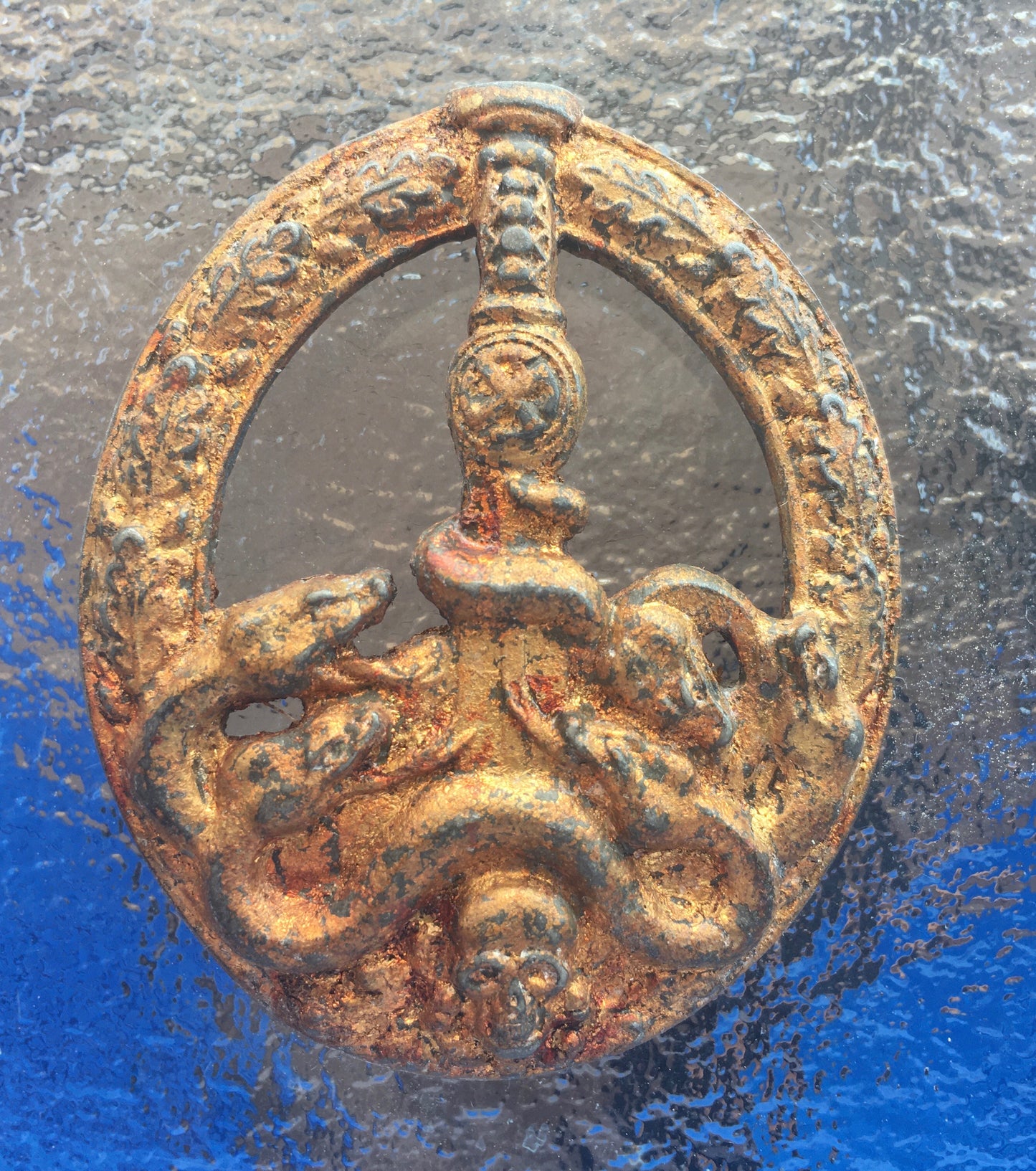 WW2 German Bandenkampfabzeichen in Bronze – Flea Market Sourced
