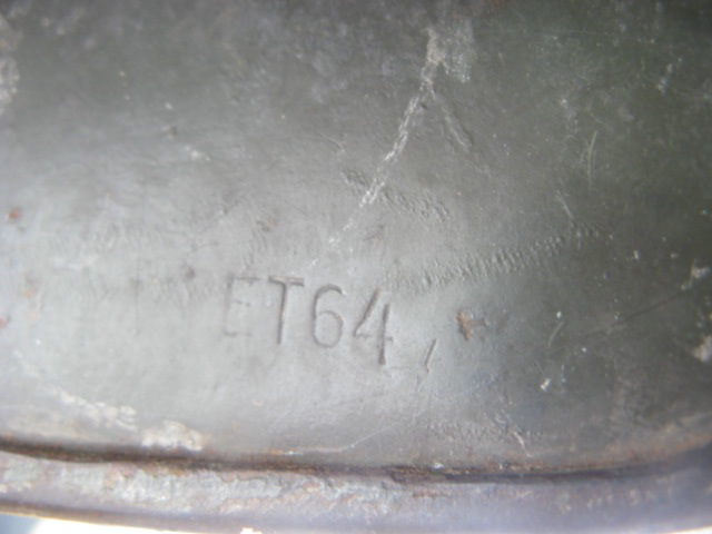 WW2 German M35 DAK “Pinkie” Helmet – North Africa Combat Proven