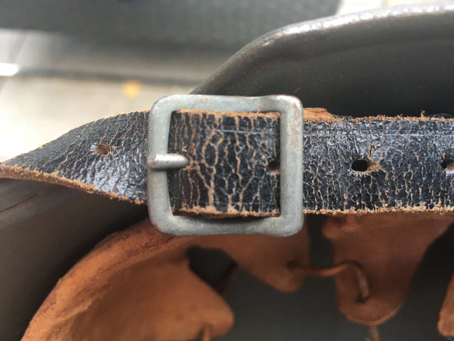 WWII German M34 SS Einsatzgruppen Helmet – Edelstahl (High-Grade Steel)