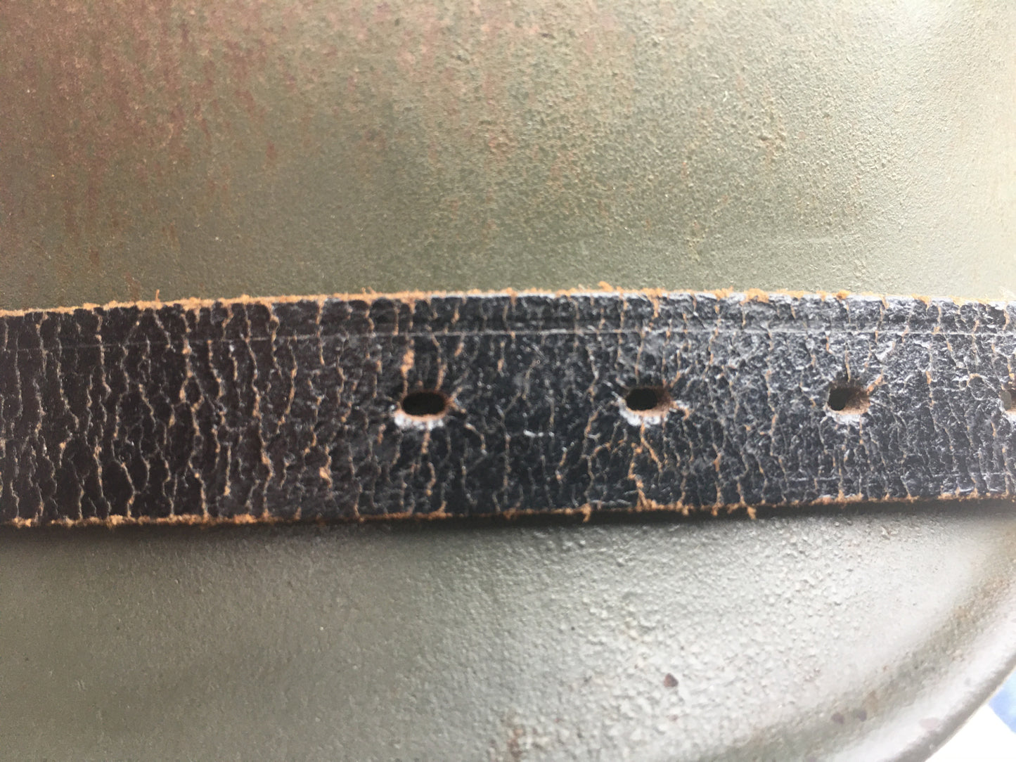 WWII German M34 SS Einsatzgruppen Helmet – Edelstahl (High-Grade Steel)