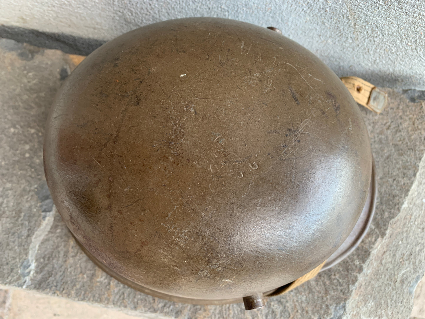 WW1 Austrian M17 Helmet – Untouched Storage Locker Find, Southern California