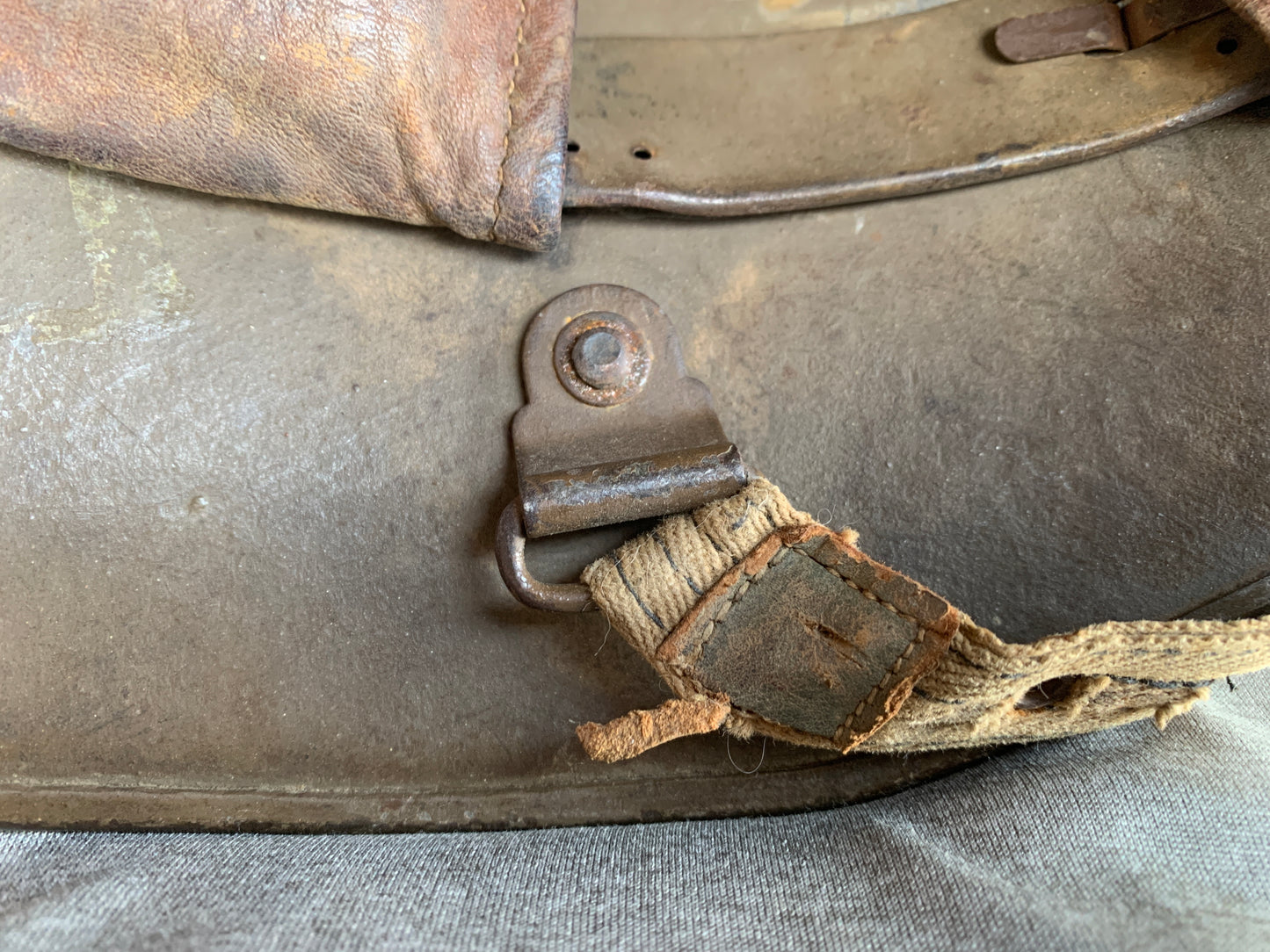 WW1 Austrian M17 Helmet – Untouched Storage Locker Find, Southern California
