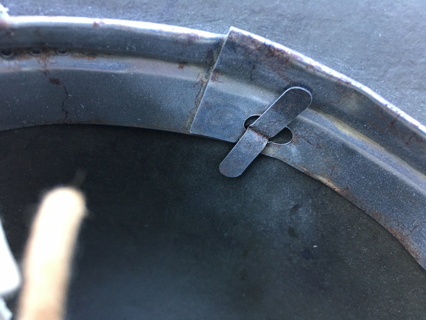 WW1 German M18 “Ear-Cut” Helmet – Late War ET64 Production