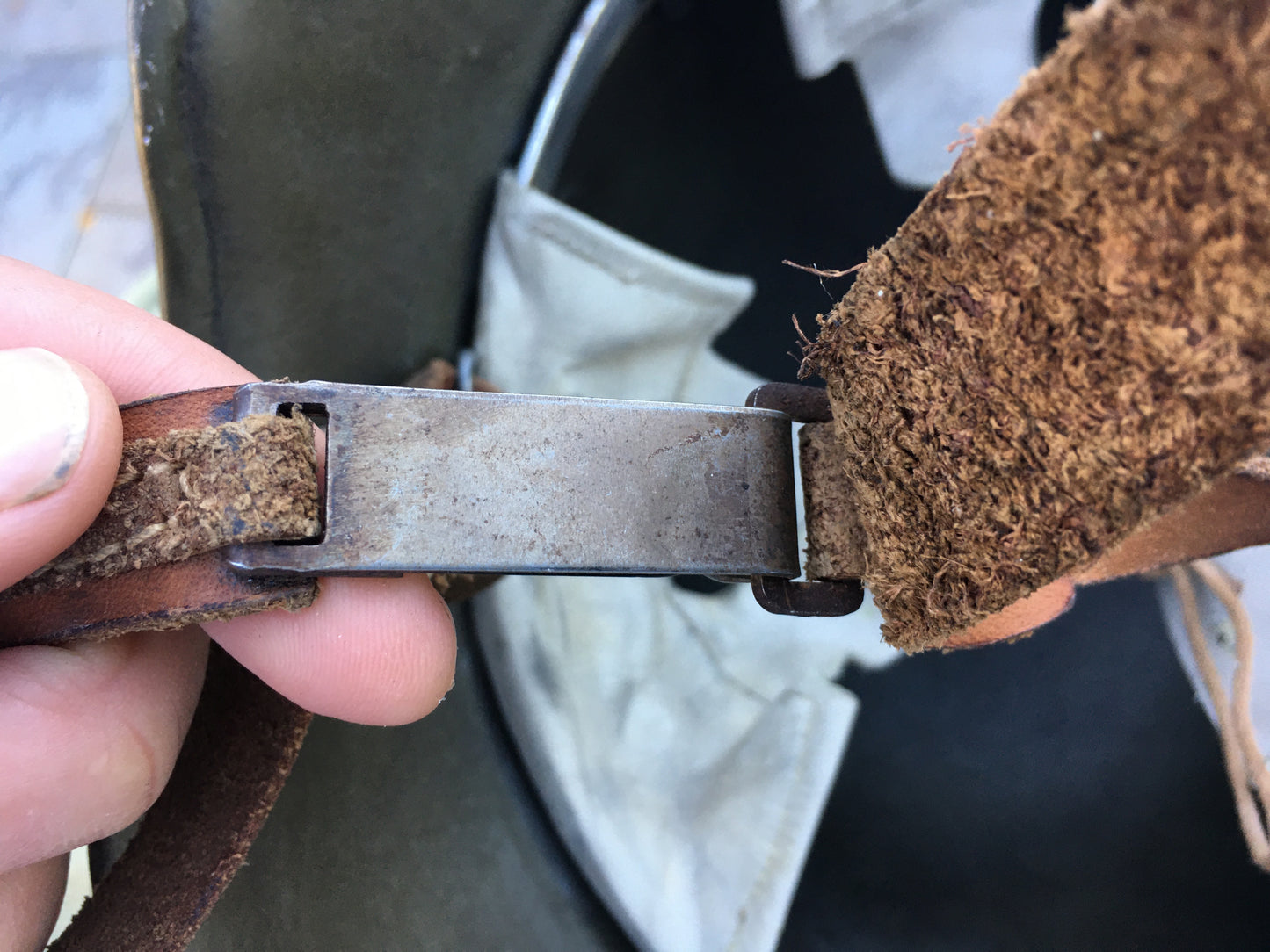 WW1 German M18 “Ear-Cut” Helmet – Late War ET64 Production