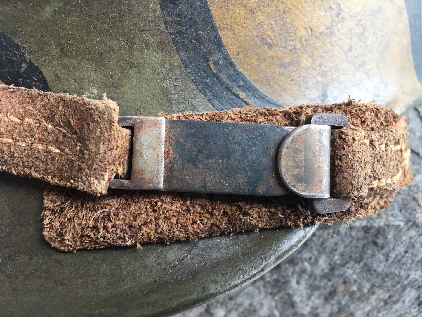 WW1 German M18 “Ear-Cut” Helmet – Late War ET64 Production