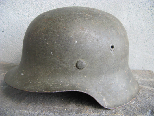 WWII German SS M42 Helmet – EF68, Waffen-SS / SD