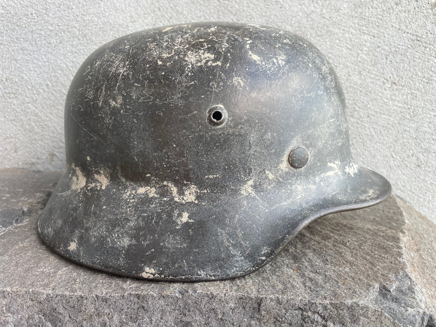 WWII German M35 Helmet – EF68, Size 68 (Carlsbad, New Mexico Find)