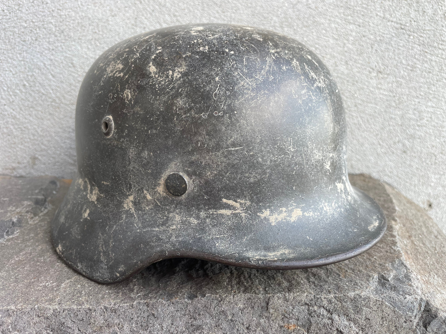 WWII German M35 Helmet – EF68, Size 68 (Carlsbad, New Mexico Find)