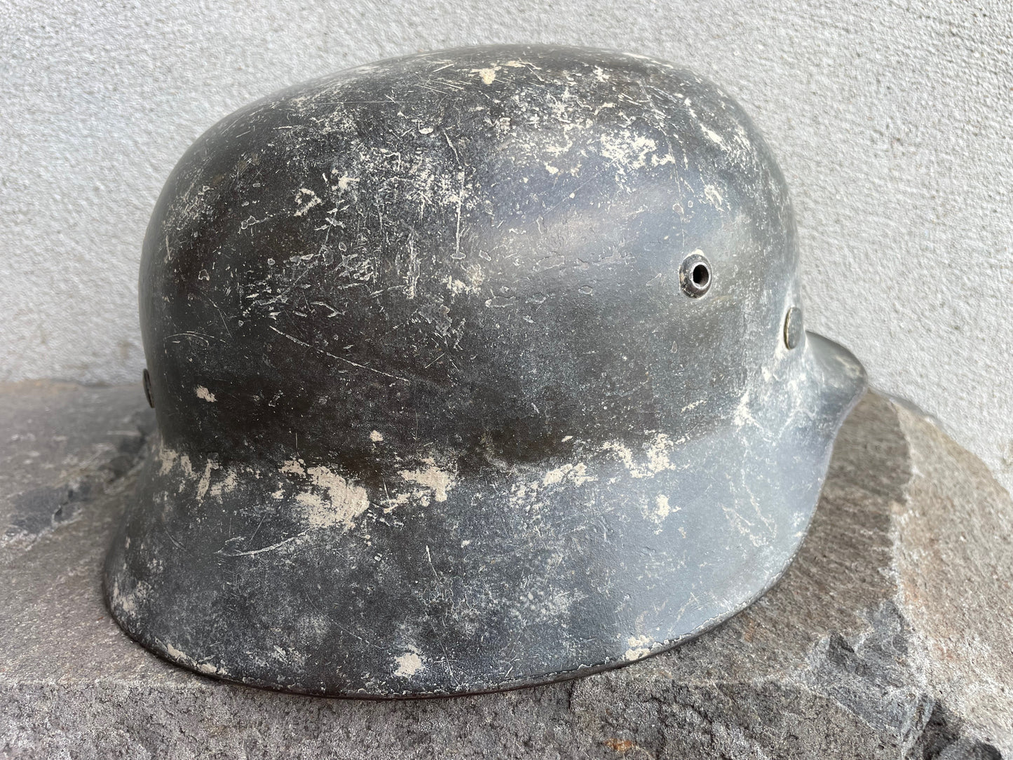 WWII German M35 Helmet – EF68, Size 68 (Carlsbad, New Mexico Find)