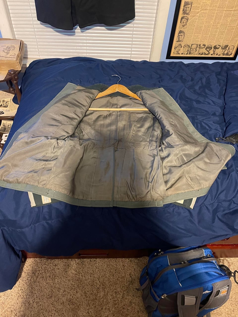 ⸻  WWII U.S. Navy Seabees Uniform – Possibly Named to “D Wisnioski”
