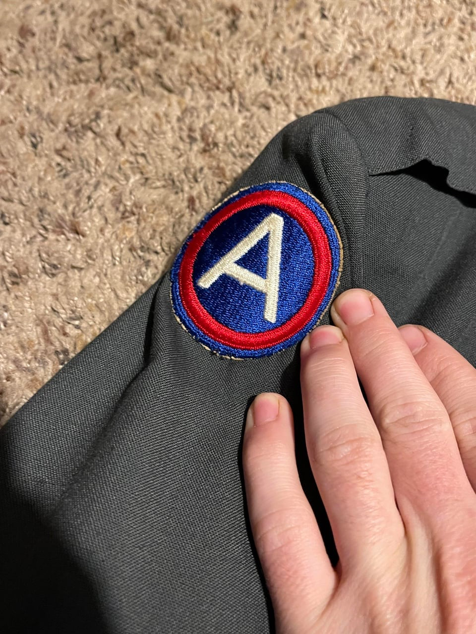 Vietnam Era U.S. Army Third Army Officer Dress Greens – Named/Unmarked