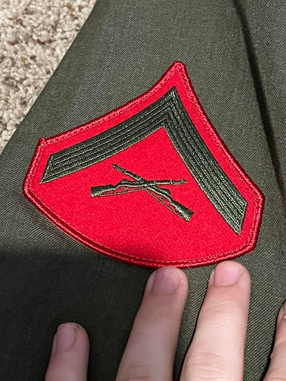 U.S. Marine Corps Dress Uniform – Named Accessories Included