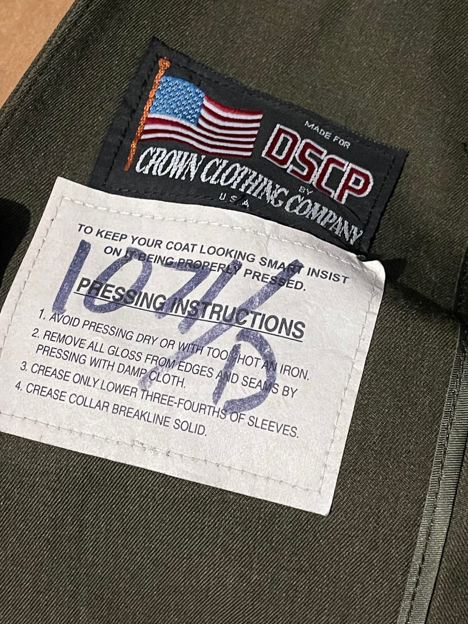 U.S. Marine Corps Dress Uniform – Named Accessories Included