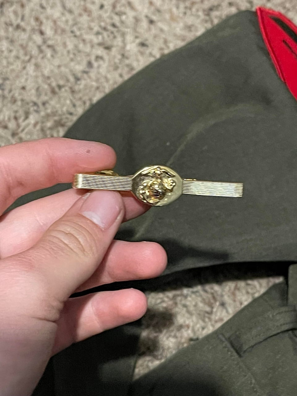 U.S. Marine Corps Dress Uniform – Named Accessories Included