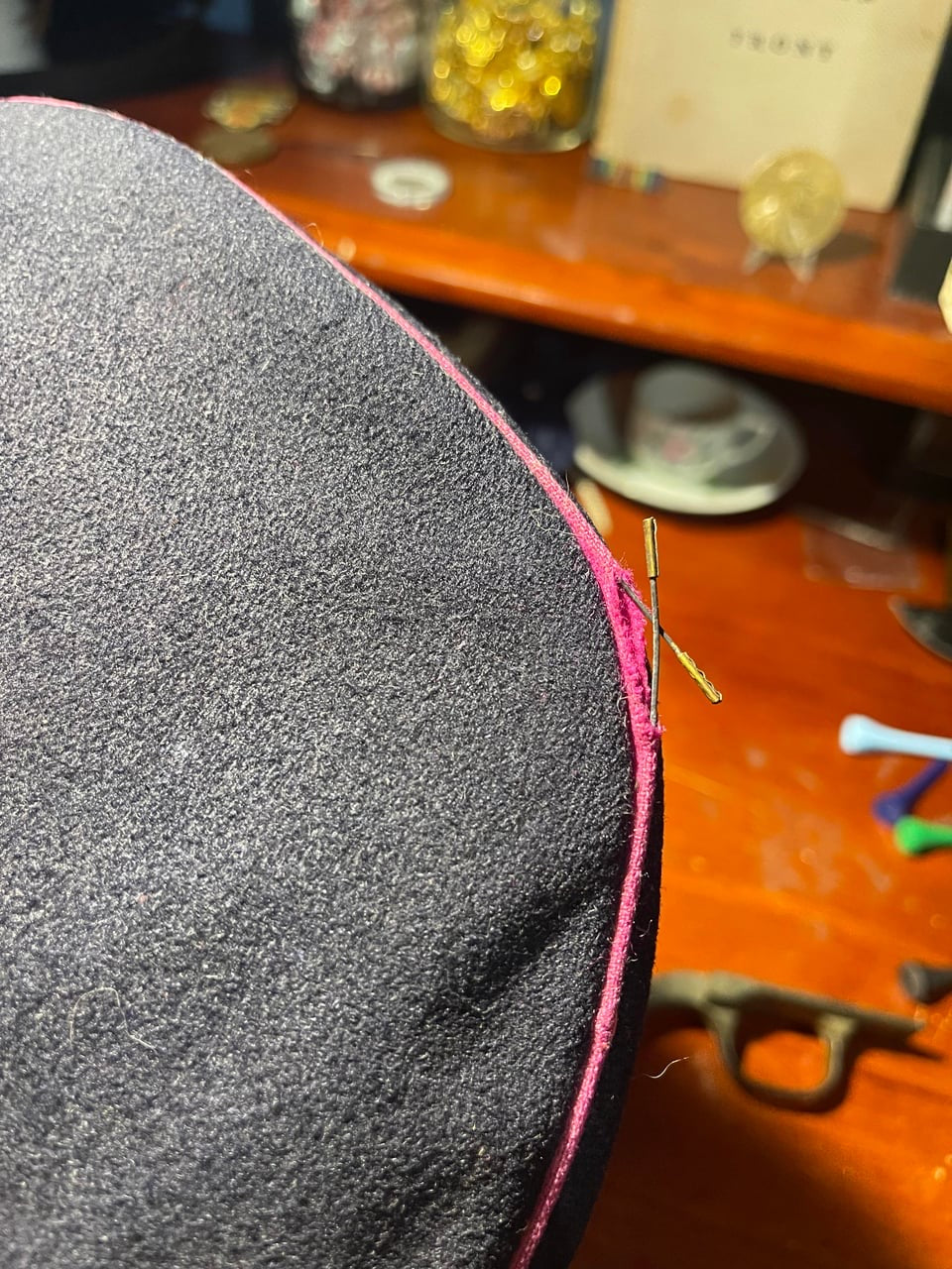 U.S. Fire Police Dress Cap – German Style with Original Insignia