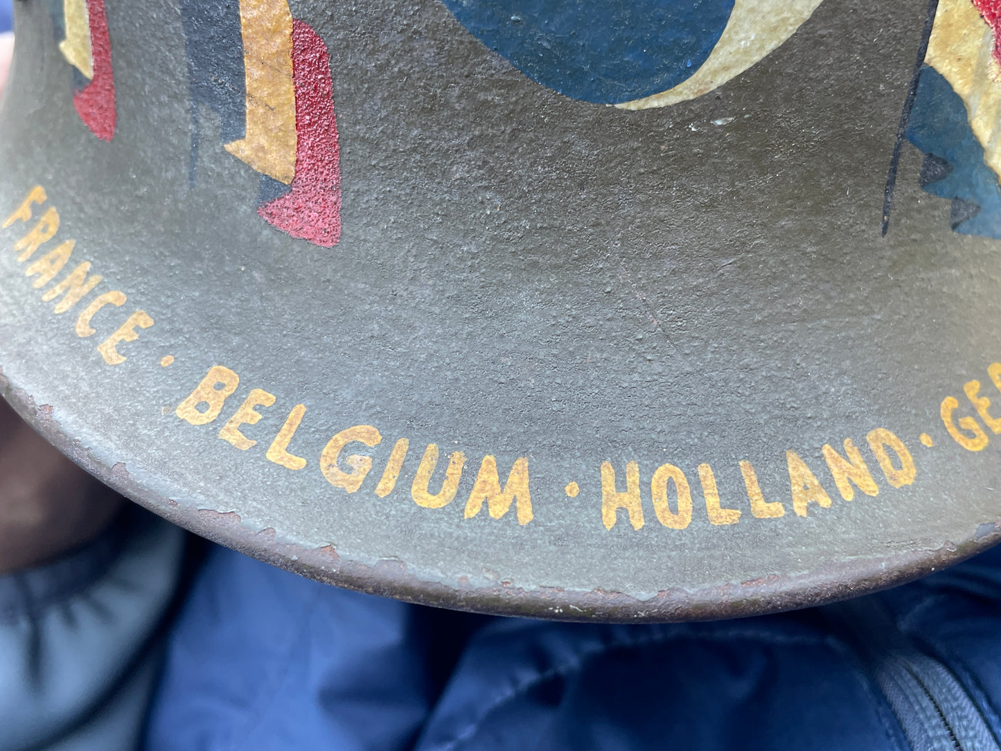 This Superb Veteran-Art M40 Q66 Luftwaffe SD Helmet